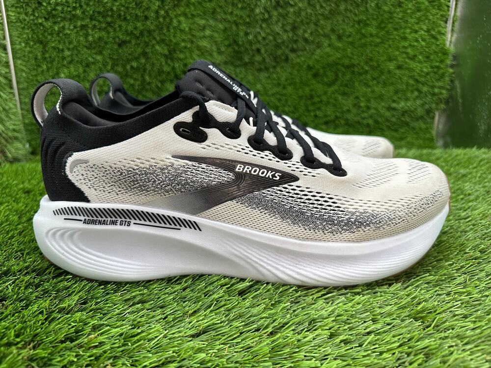 Brooks Adrenaline GTS 25 1104542E189 Athletic Sneaker Men's 11 Gray Mesh Running